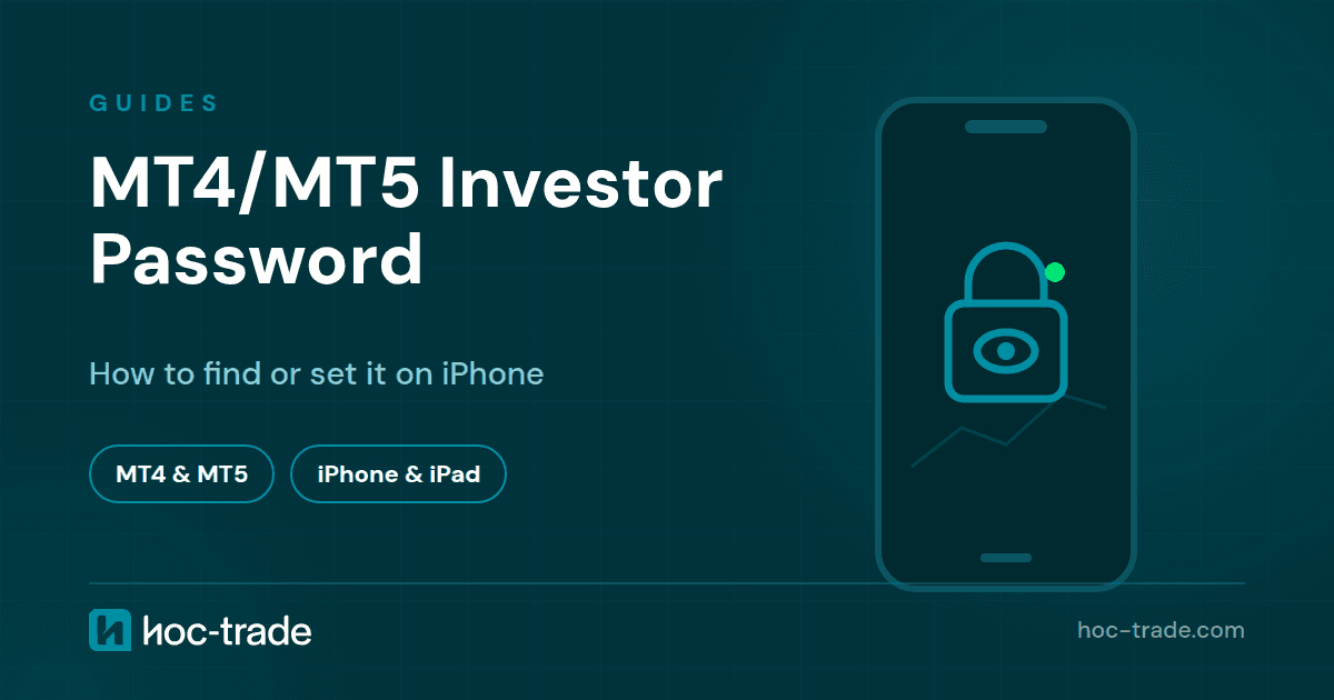 iOS MT4 MT5 Investor password thumbnail iPhone iPad